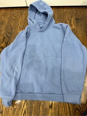 lululemon athletica Light Blue Hoodie Sweatshirt